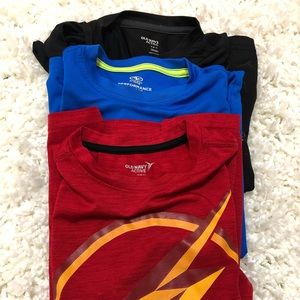 Bundle of 3 Boys athletic style shirts!